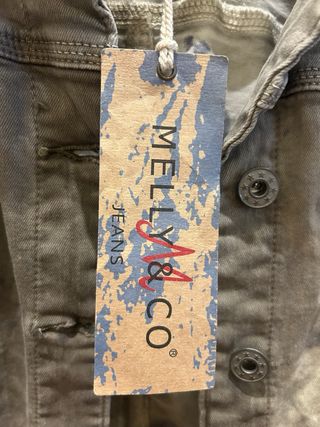 Cazadora corte vaquero mujer