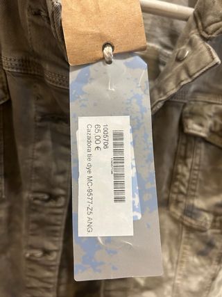 Cazadora corte vaquero mujer