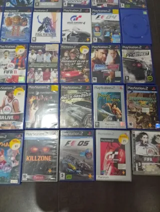 Lote de juegos PS2 (PlayStation 2)