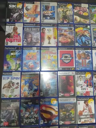 Lote de juegos PS2 (PlayStation 2)