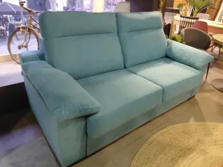 Sofá Cama Llafranc Verde Azulado Turquesa
