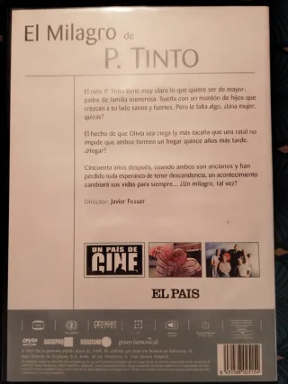 DVD El Milagro de P. Tinto (Comedia Española).
