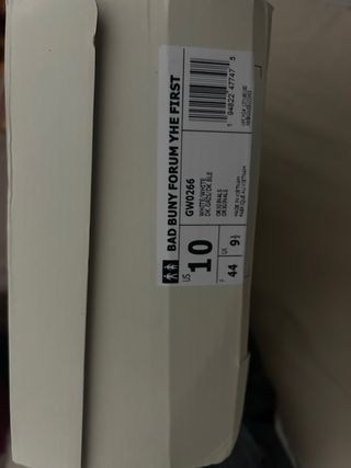 Tenis Adidas Bad Bunny Beige/Gris Forum