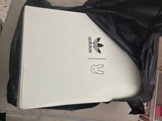 Tenis Adidas Bad Bunny Beige/Gris Forum