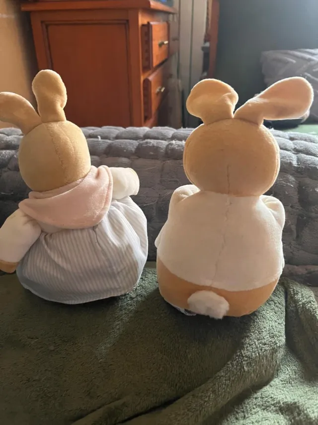 Peluches Mr & Mrs Rabbit
