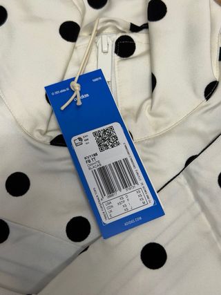 Adidas Chaqueta Satin Lunares Mujer