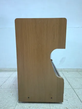 Mueble TV madera y cristal