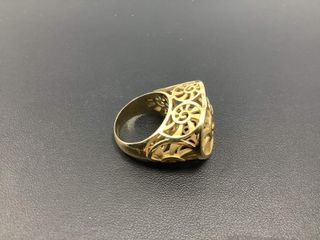 anillo oro 18k