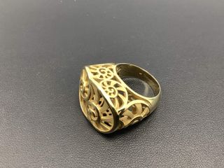 anillo oro 18k