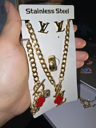 Conjunto Joyas Acero Inoxidable