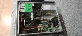 Ordenador Sobremesa HP Negro/Plata