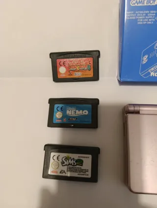 Nintendo Game Boy Advance SP Rosa