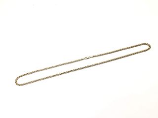 cadena oro 18k 22cm