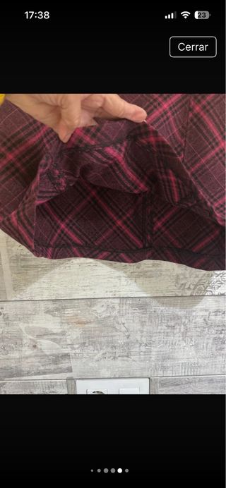 Dos  minifaldas talla S por 5,00€