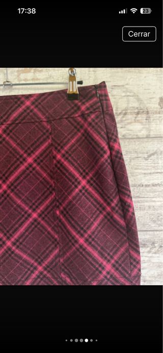 Dos  minifaldas talla S por 5,00€