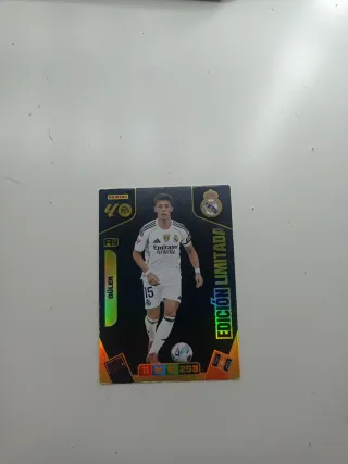 Carta Fútbol Panini Guler Real Madrid Edición Limi