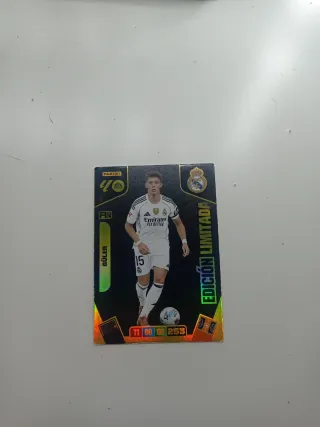 Carta Fútbol Panini Guler Real Madrid Edición Limi