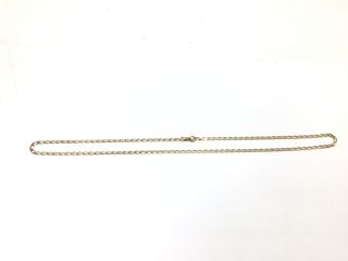 cadena oro 18k 25cm