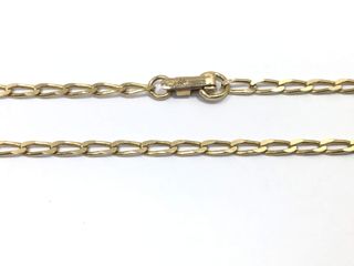 cadena oro 18k 25cm
