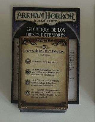 Arkham Horror LCG: La Guerra de los Dioses Exterio