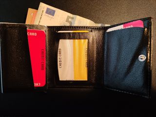 Cartera Tarjetero Calvin Klein Negra