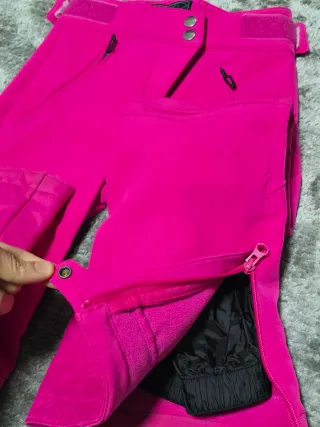 Pantalón de esquí/nieve niña rosa