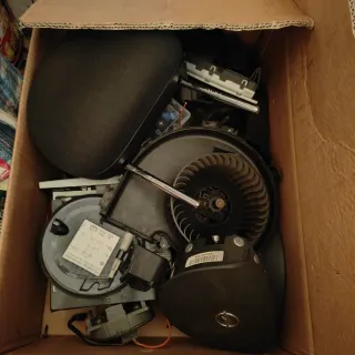 Ventilador y piezas coche