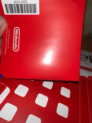 Caja Pokemon Rubí Omega Nintendo 3DS