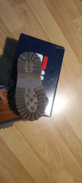 Botas Bebé Fila Marrones