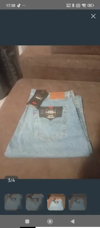 Pantalón Levi's 501 Original Talla 48 español