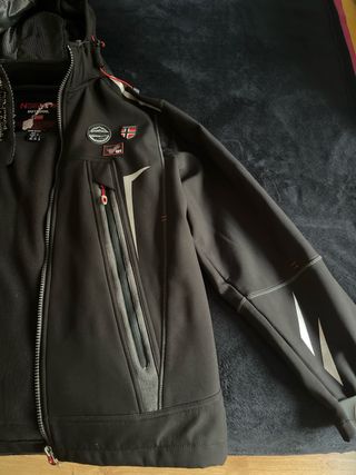 Chaqueta Norway Negra y Gris