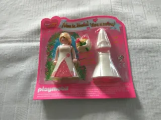 Playmobil Novia con Vestido y Ramo