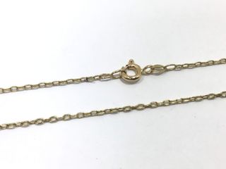 cadena oro 18k 35cm