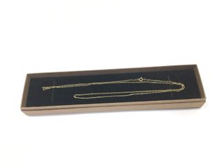 cadena oro 18k 35cm
