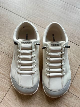 Zapatillas Hobibear Blancas y Grises