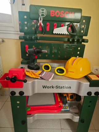 Banco de trabajo Bosch para niños