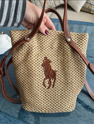 Bolso Rafia Bandolera