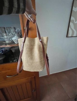 Bolso Rafia Bandolera