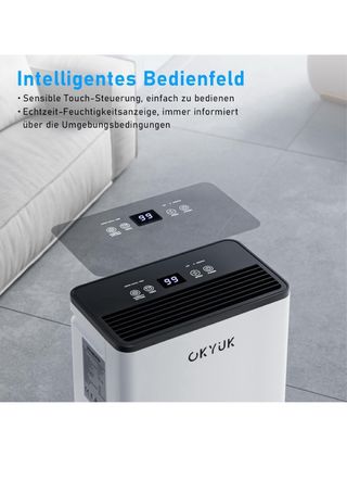 Deshumidificador OKYUK 12L 32dB