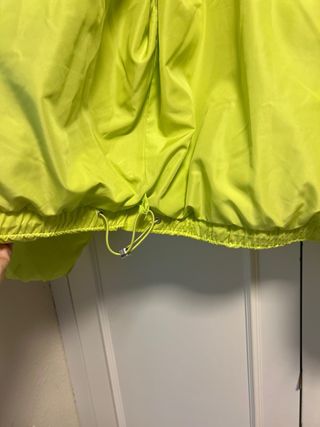 Cazadora acolchada Parfois verde/amarilla