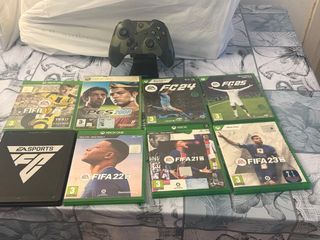 Lote Videojuegos FIFA y PES Xbox