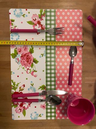 12 Sets puesto de mesa Celebraciones