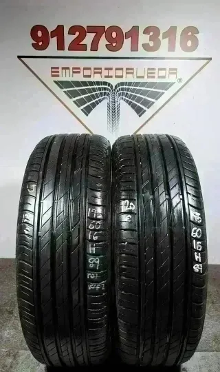 195 60 16 H BRIDGESTONE RUEDA AL 90% VIDA UTIL