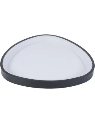 Lámpara Techo LED Triangular Negra/Blanca