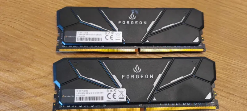 Memoria RAM Forgeon Cyclone DDR4 3200mhz cl16 2x8 afbeelding 4