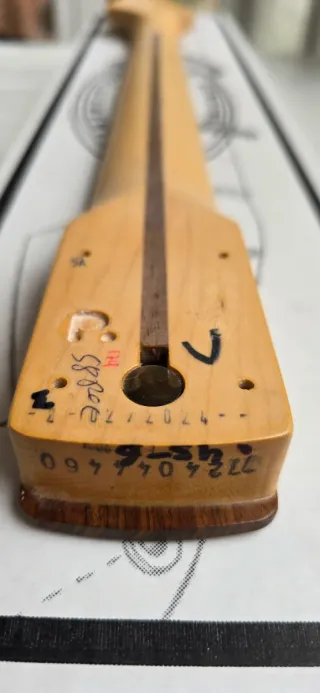 Mástil Fender Stratocaster Original