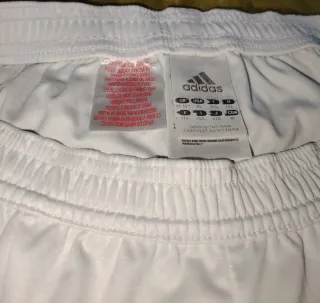 Pantalón Corto Real Madrid Adidas Blanco