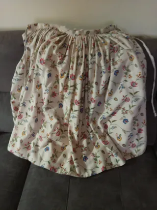 Falda huertana de pañal como nueva