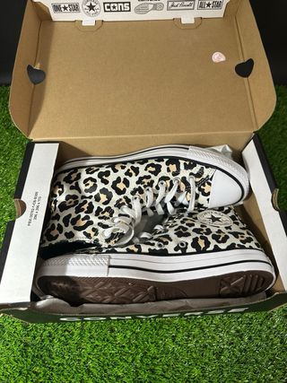 Converse Talla 41 Estampado Leopardo