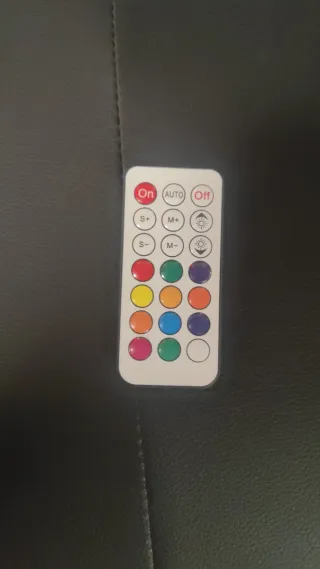 Silla Gaming Negra con Luces LED